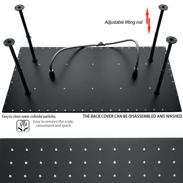 sistema de ducha con chorro corporal