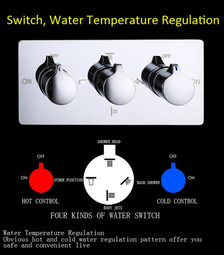 grifo de ducha con v&aacute;lvula