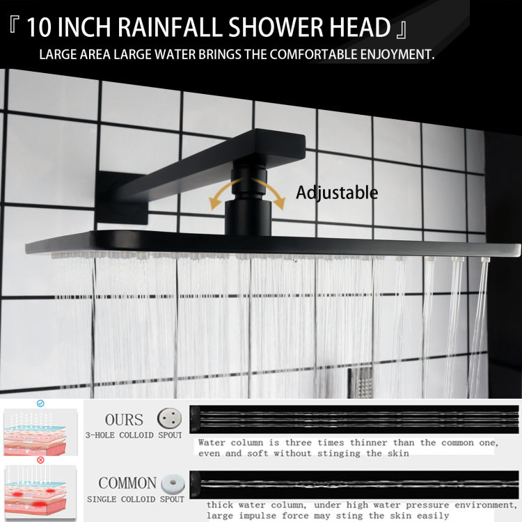 أنظمة الدش ادنى