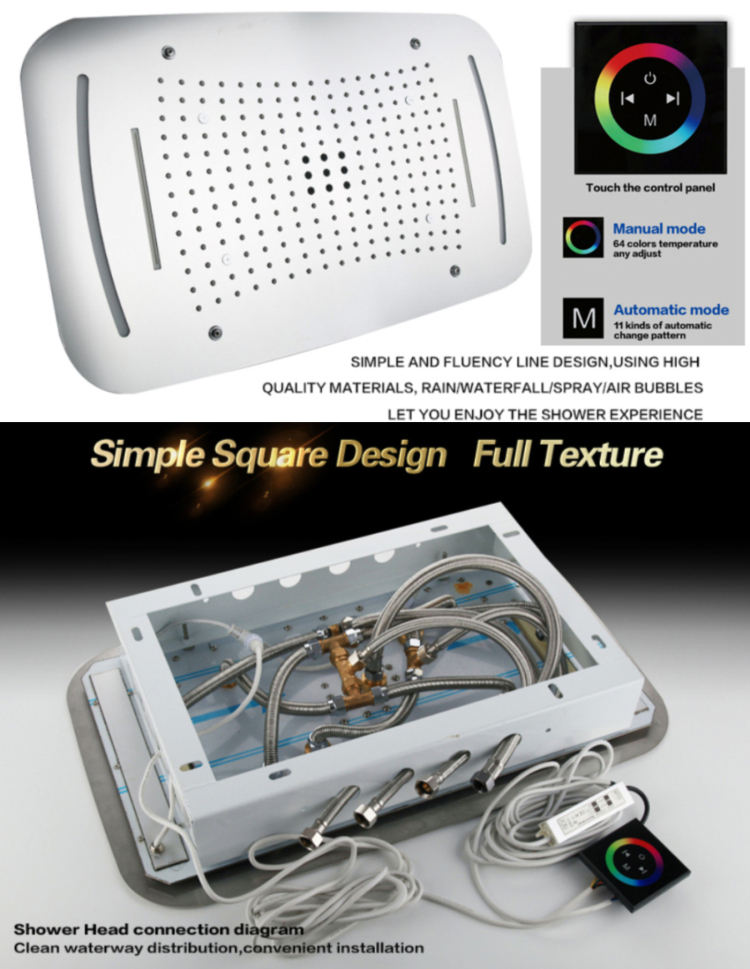 التحكم في صنابير الدش 