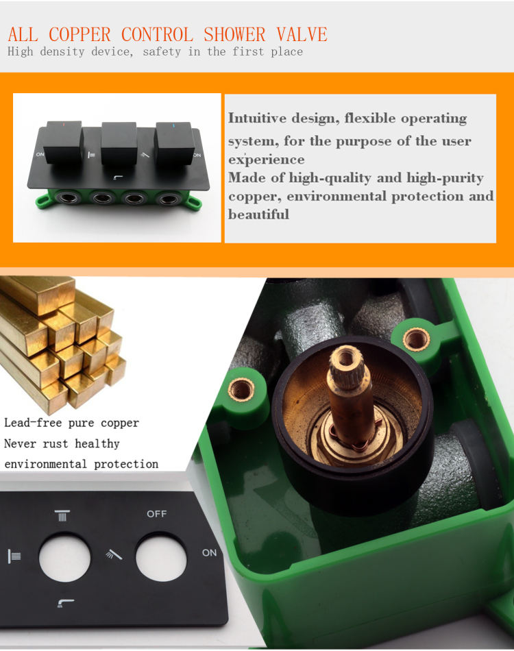 v&aacute;lvula mezcladora de ducha