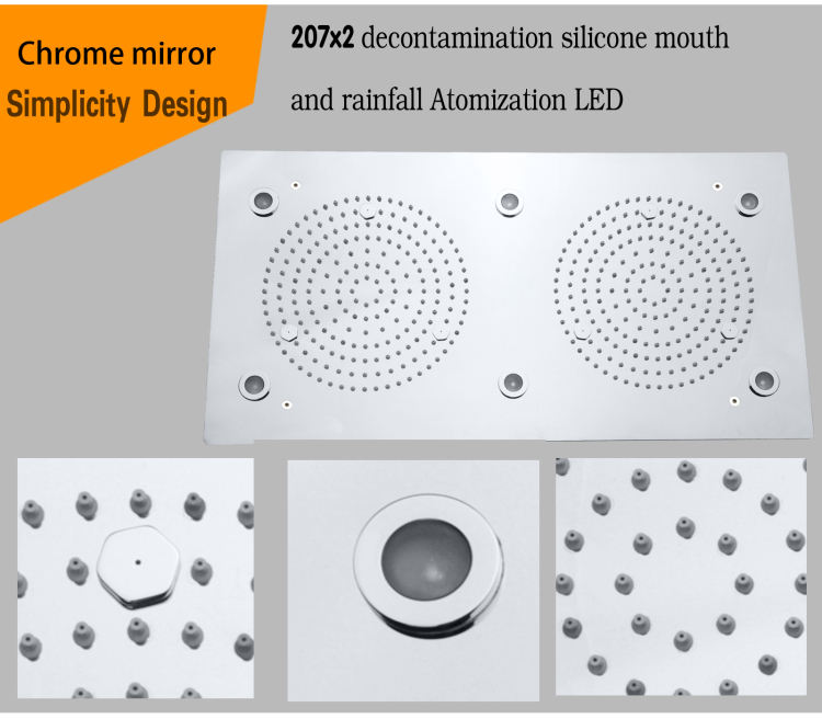 sistema de chorros de ducha