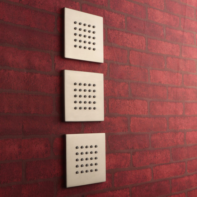 رؤوس دش من النيكل المصقول