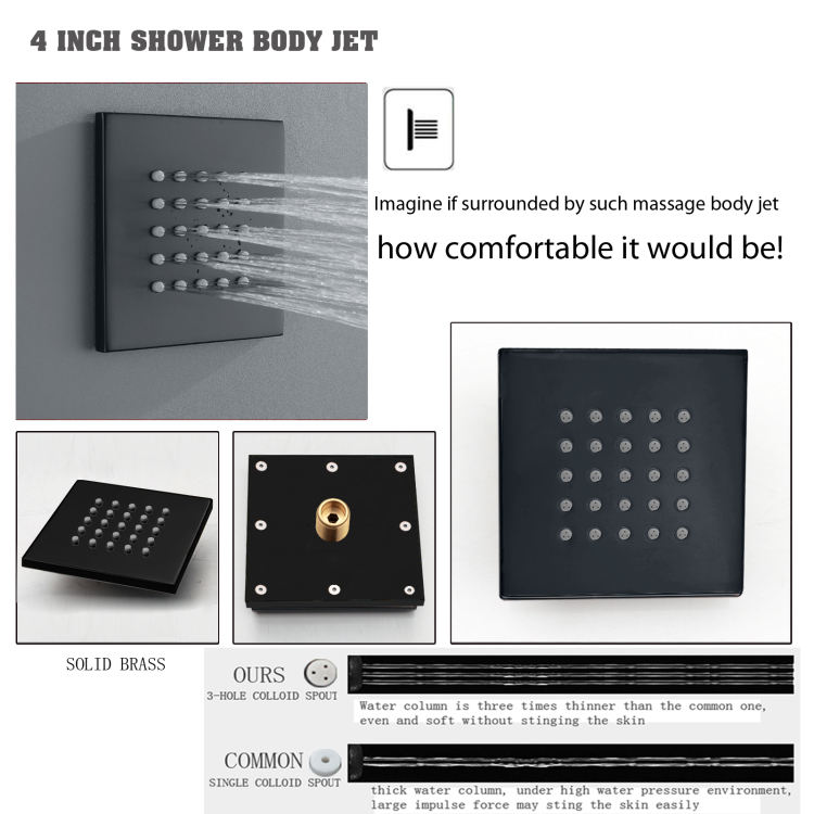 sistemas de ducha modernos