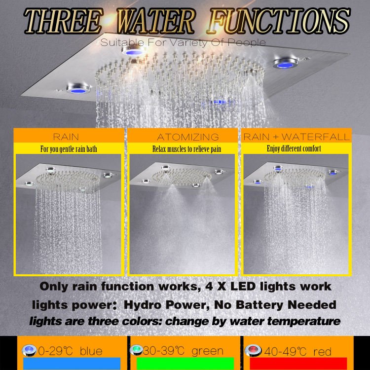 Cabezal de ducha de n&iacute;quel