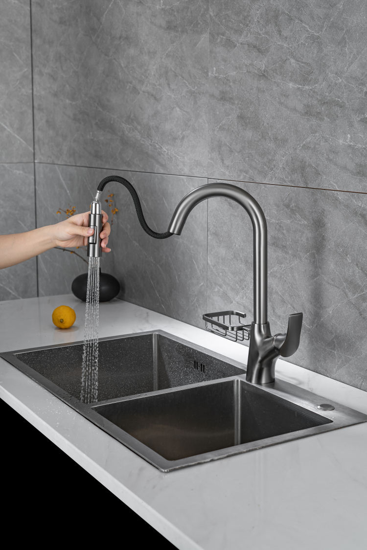 صنبور المطبخ مع البخاخ