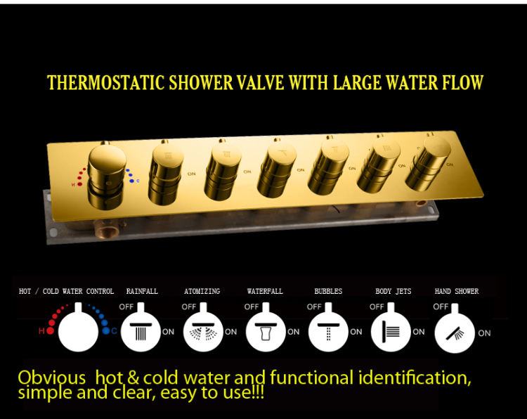 torneiras de chuveiro