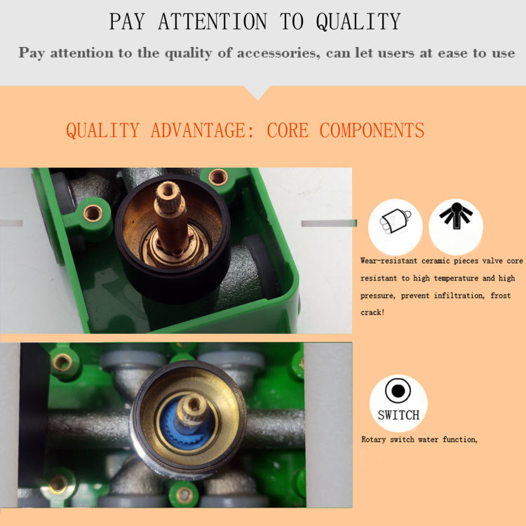 reemplazo de v&aacute;lvula de ducha