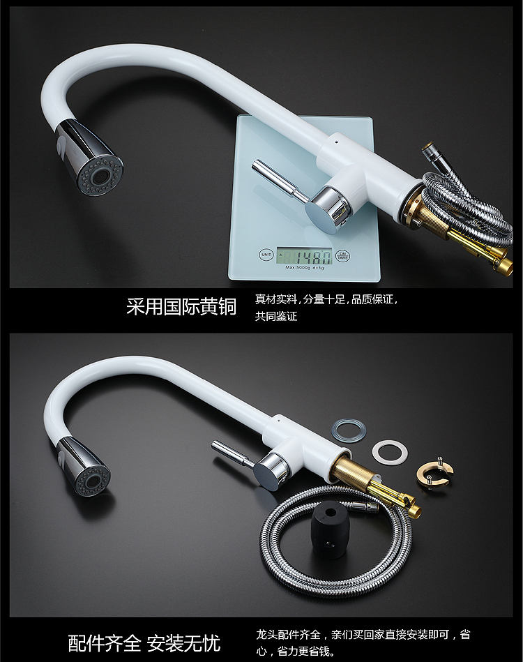 grifos del fregadero de la cocina