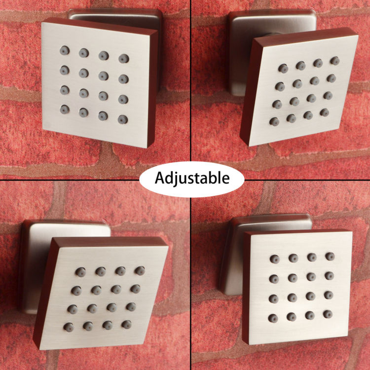 رؤوس دش المطر