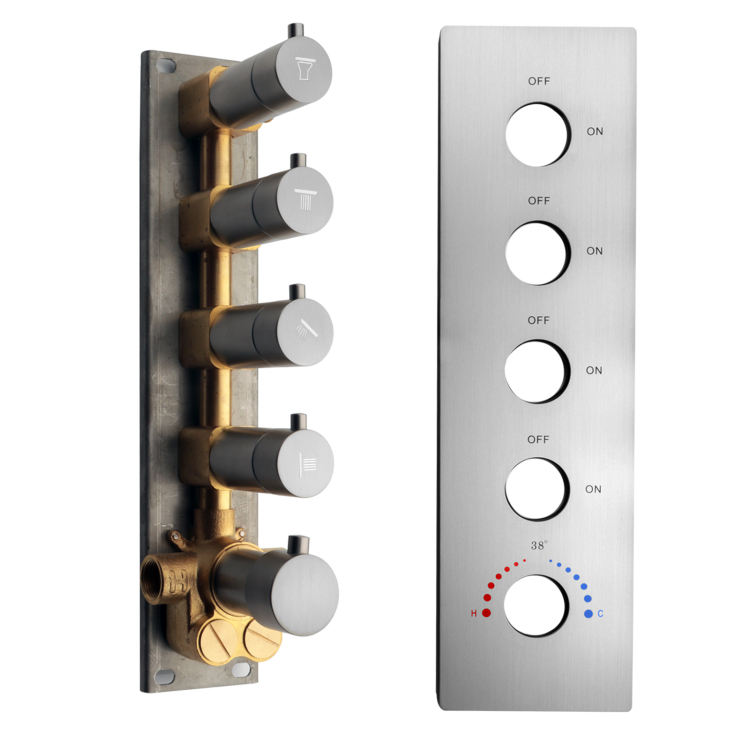 رؤوس الدش متعددة