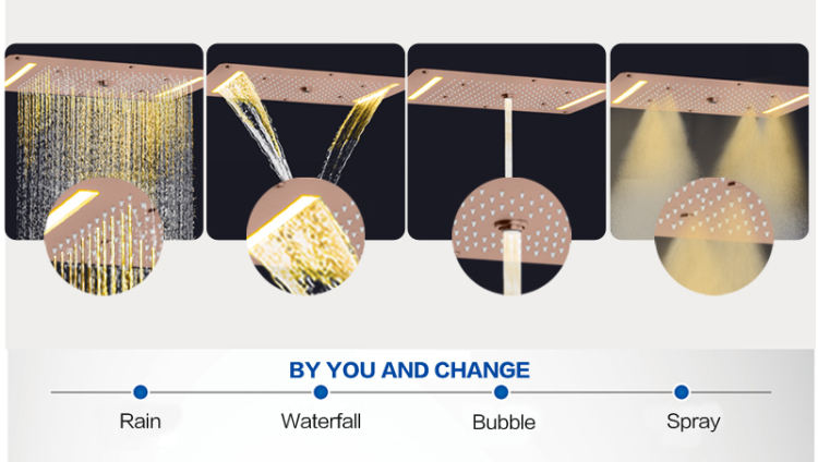 Grifos de ducha de ba&ntilde;o