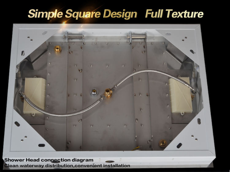مع خلاط دش LED