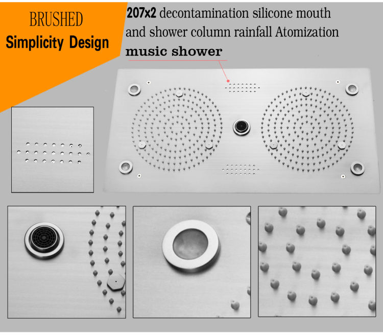 نظام الدش مع صنبور الحوض