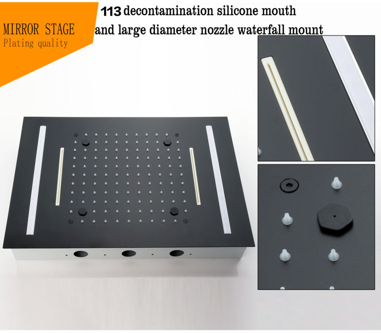 conjunto de cabezal de ducha de ba&ntilde;o