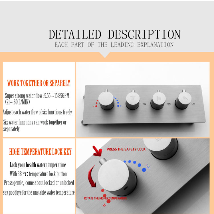 دش صمام خلاط