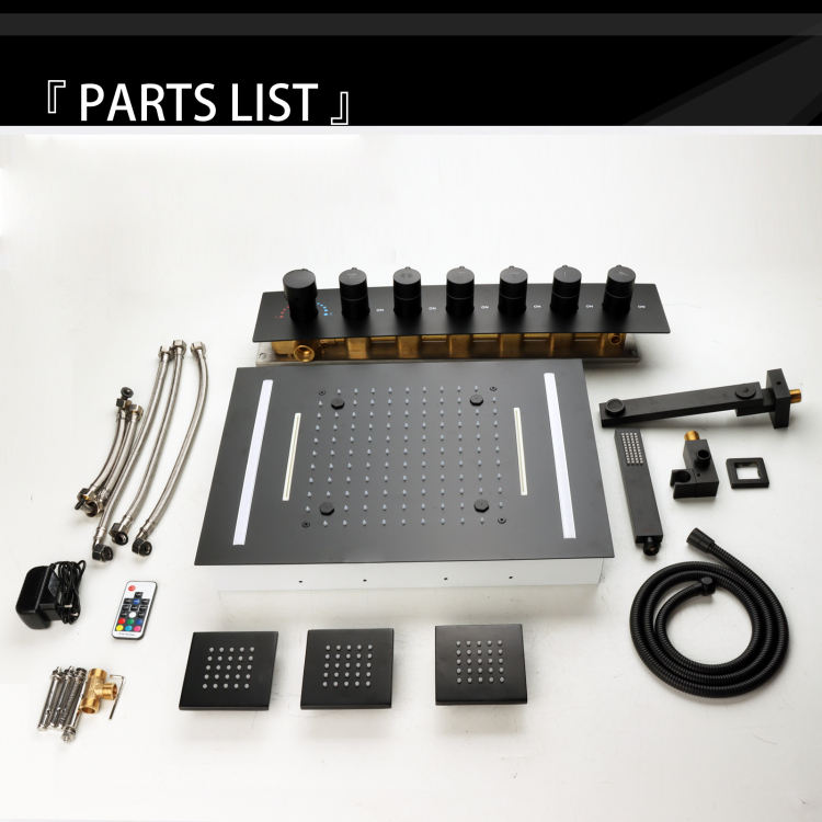 sistemas de ducha multichorro