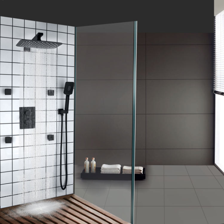 sistema de cabezal de ducha tipo lluvia