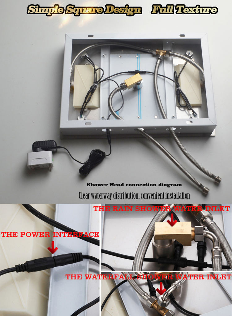 صنبور دش مع صمام