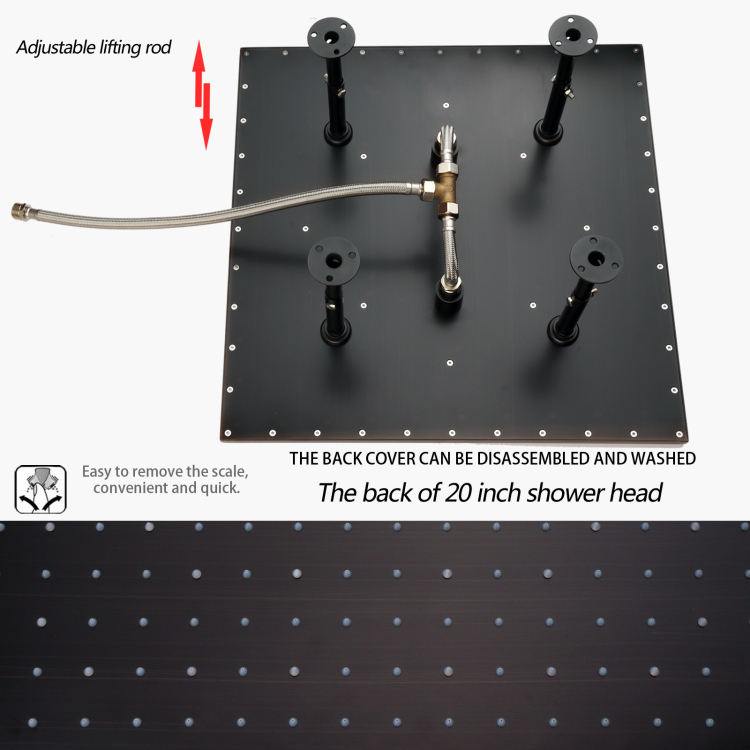 مجموعة صنبور الدش مع يده