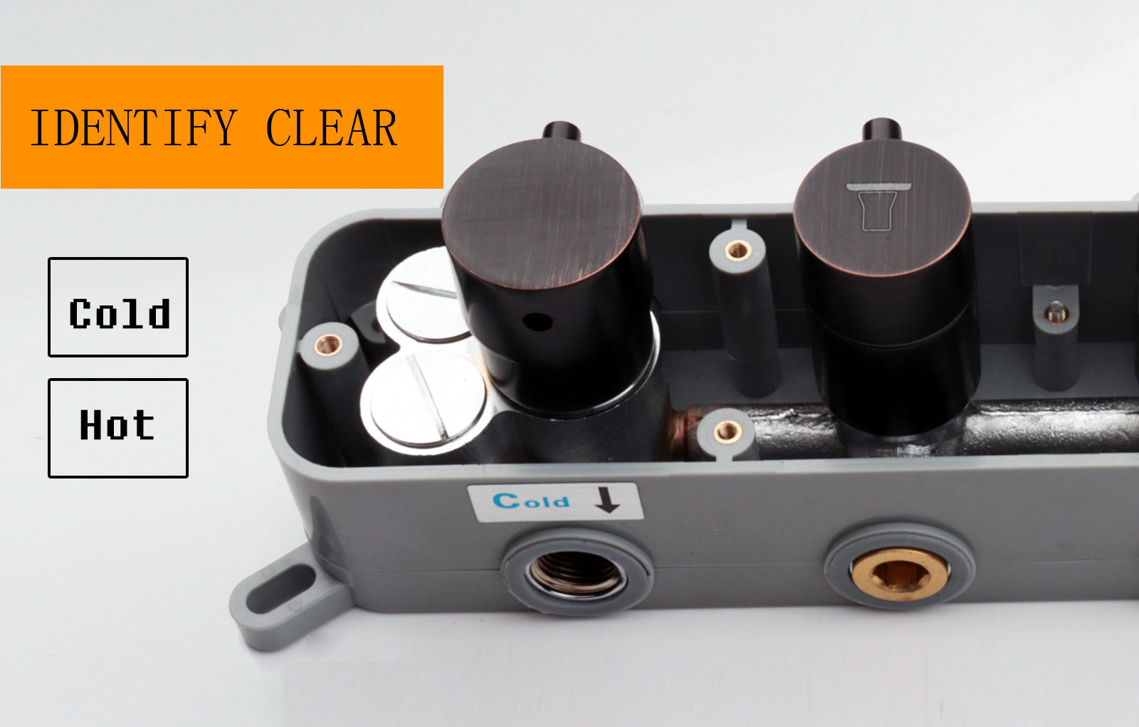 استبدال خرطوشة صمام الدش