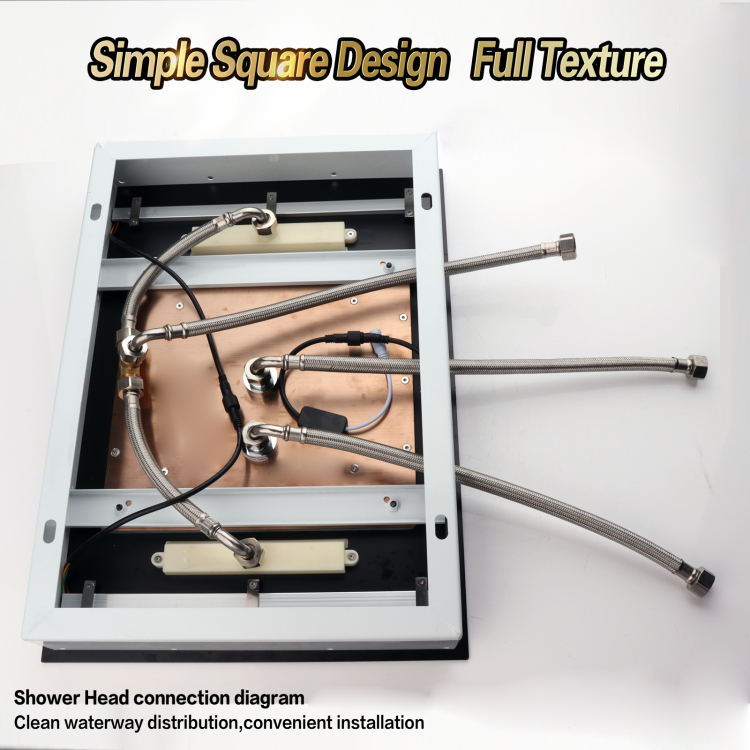 sistema de ducha con chorro corporal