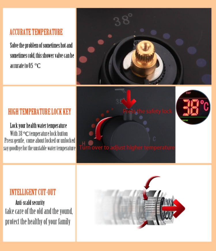 accesorios de cabezal de ducha