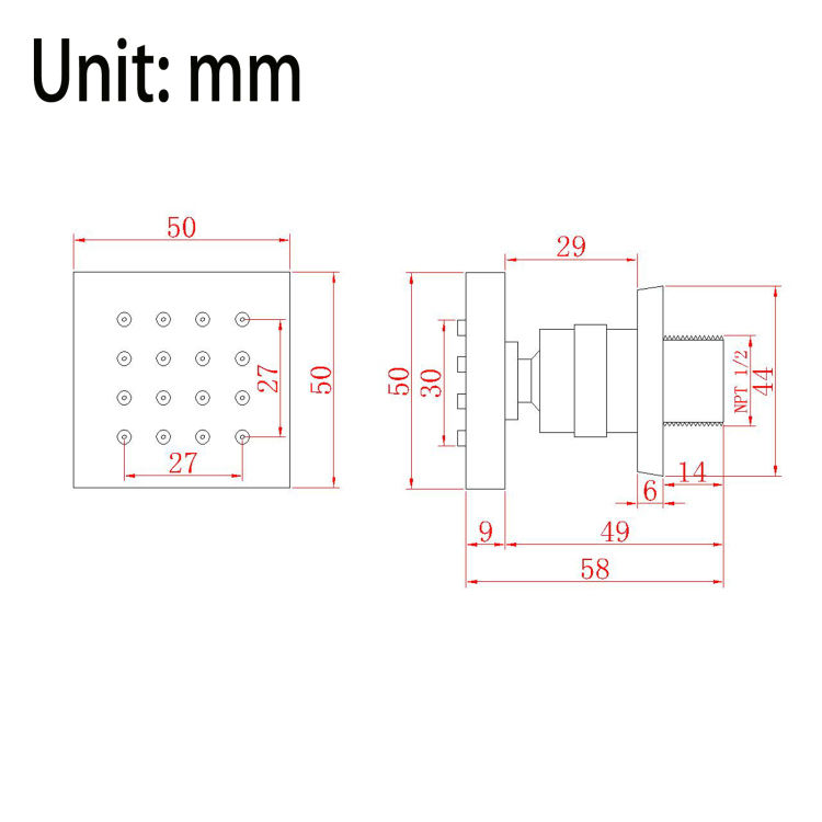 رش رأس الدش