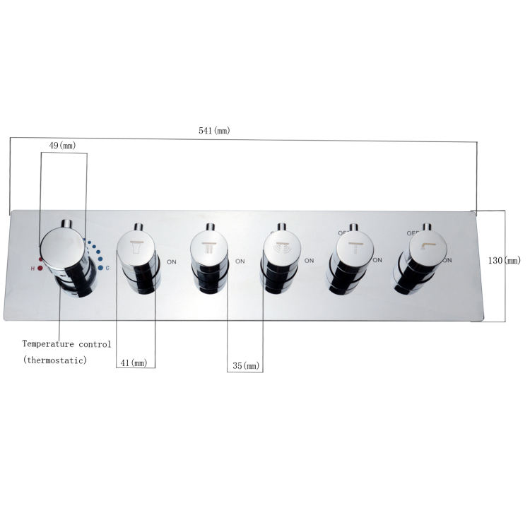 صمام الدش ومجموعة القطع