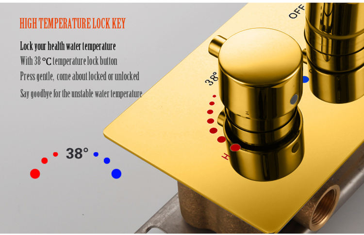 sistemas de cabezal de ducha