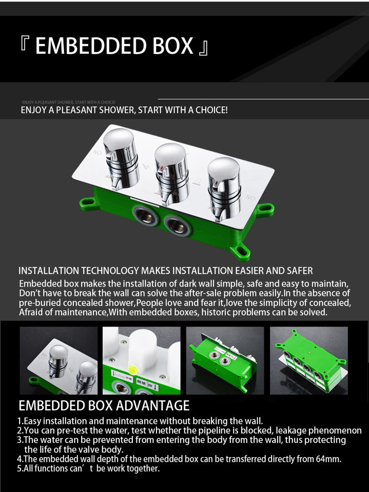 v&aacute;lvula de control de temperatura de la ducha