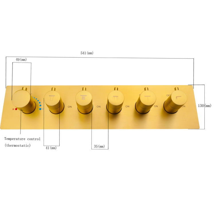 sistema de ducha tipo lluvia