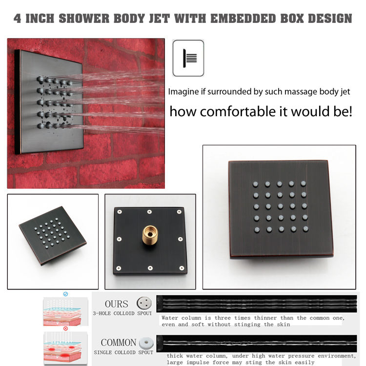 رأس دش من الفولاذ المقاوم للصدأ