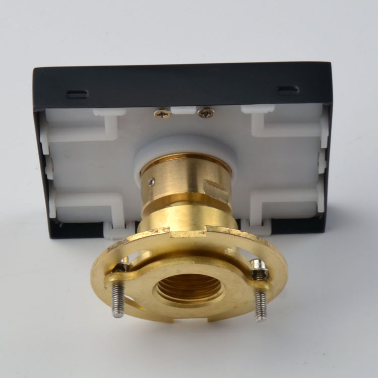 رأس دش أسود غير لامع