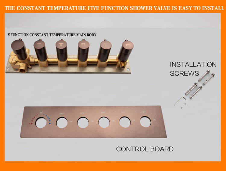 sistema de cabezal de ducha tipo lluvia