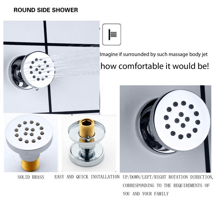 sistema de chuveiro cascata