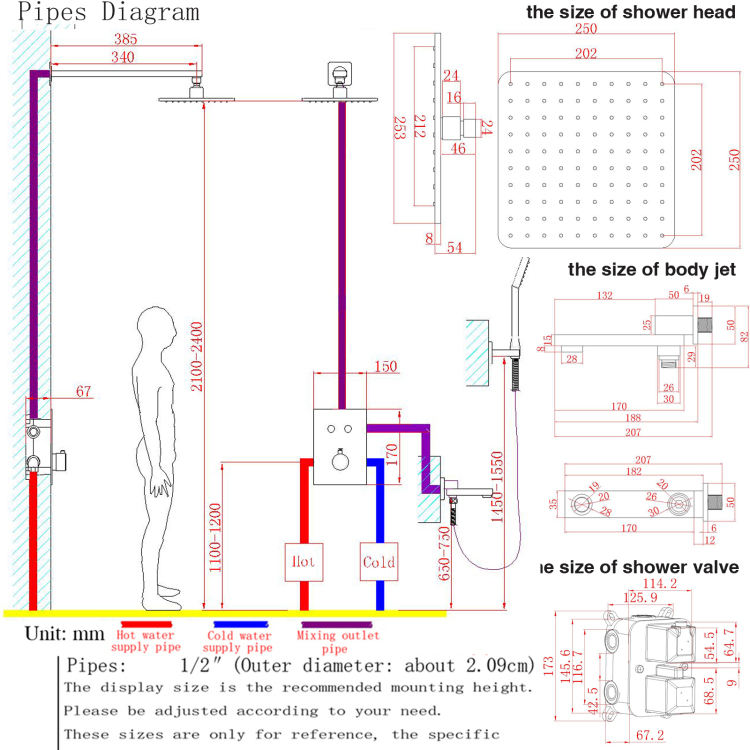 sistemas de ducha tipo lluvia