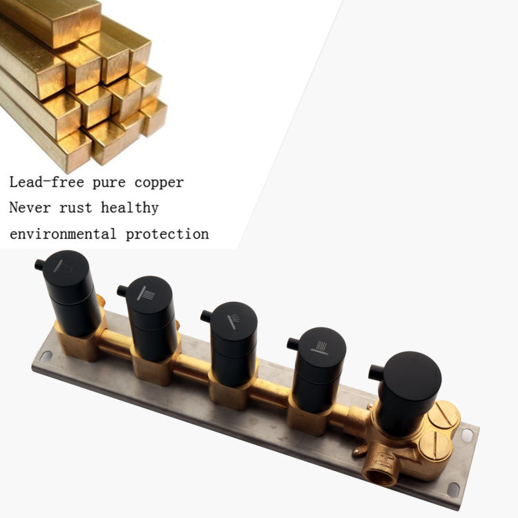 cabezales de ducha m&uacute;ltiples